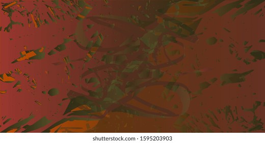Painted Watercolor Style Texture. Advertising, Cover Print Design Background. Randomly smeared picture. Vector illustration