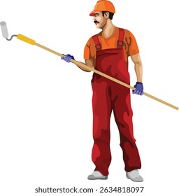 Painter Male Worker Occupation People