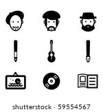 Painter, musician, writer and their works.