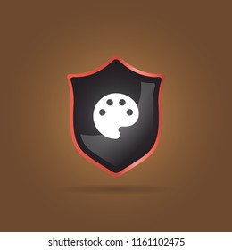 Painter palette icon