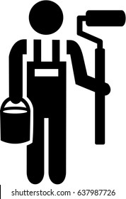 Painter pictogram
