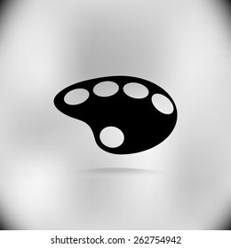 painter vector icon