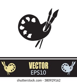 painter vector icon