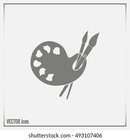 painter vector icon