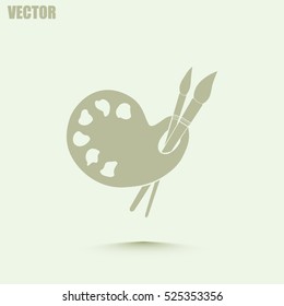painter vector icon