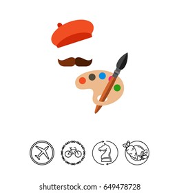 Painter Vector Icon