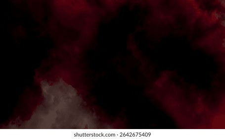 A painterly blend of intense red and fiery orange. Textured background reminiscent of fire or molten lava.