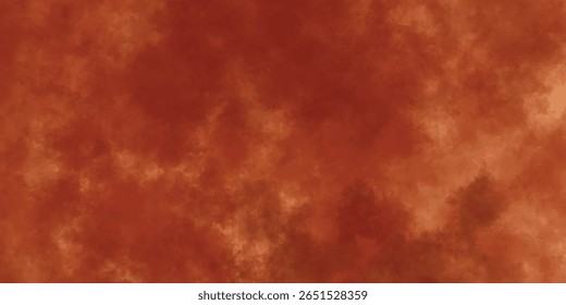 Painterly Blotches of Ink Forming Red Cloud Bursts on a Matte Base

