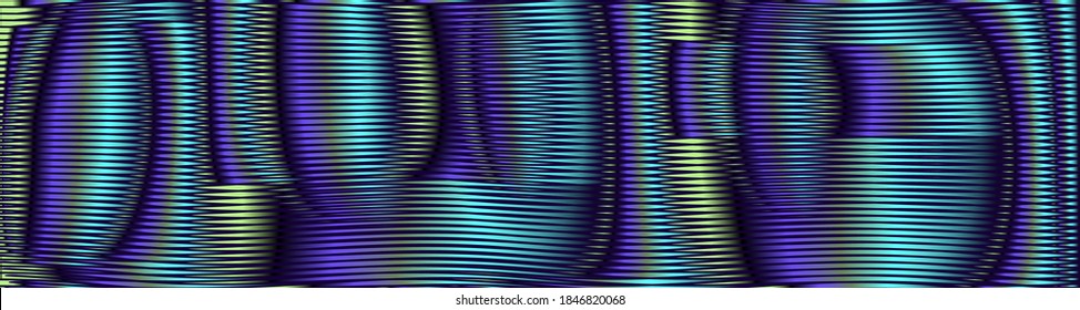  Fondo abstracto digital paradisíaco con líneas de humor suave y formas redondeadas lisas. Textura multicolor para salvapantallas web, banner, aplicaciones móviles, tarjeta de visita, página, imagen de blog, sitio.