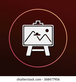 painting artwork icon