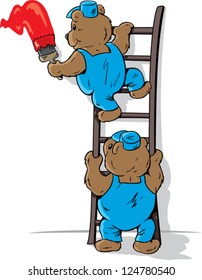 Painting bears