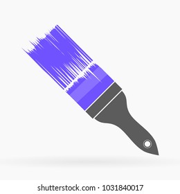 Painting with brush