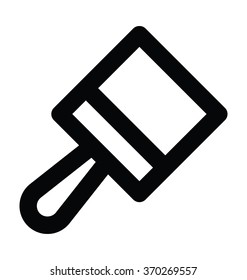 Painting Brush Bold Line Vector Icon