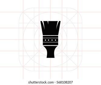 Painting brush icon