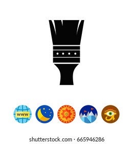 Painting brush icon