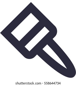 Painting Brush Vector Icon