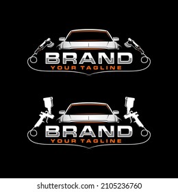 painting car logo auto paint logo