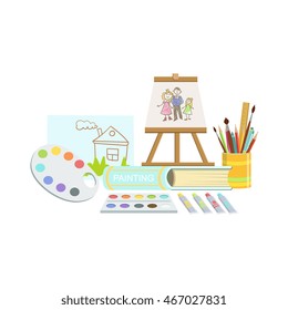 Painting Class Set Of Objects