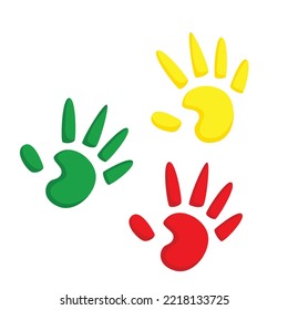 Painting Coloring Tools Illustration Vector Clipart