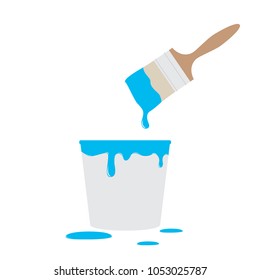 Painting equipment. Vector