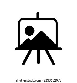 painting flat style vector icon