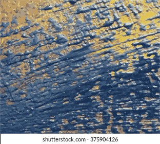 Painting fragment vector illustration. Oil on canvas texture. abstract background. brushstrokes.Modern art.