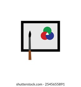 Painting Generic Hand Drawn Color icon on white background