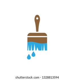 Painting icon design template vector isolated illustration