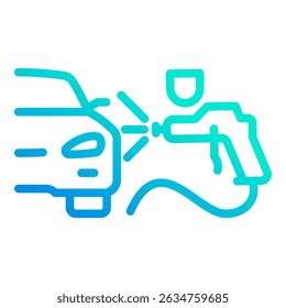 Painting Icon Element For Design