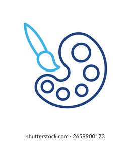 Elemento de icono de pintura para diseño