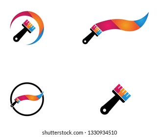 Painting icon logo