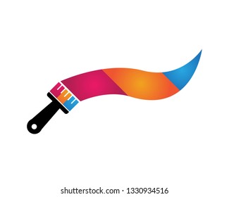 Painting icon logo
