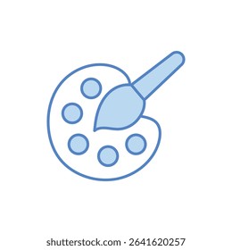 Painting Icon vector stock illustration