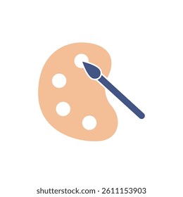 painting icons  symbol vector elements for infographic web