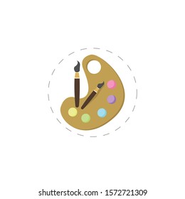 painting kit colorful vector flat icon. painting kit colorful vector flat icon. painting kit colorful vector flat icon. 