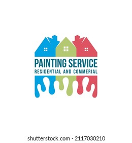 Painting Logo Design Template Download