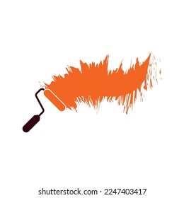 Painting Logo Template vector icon Illustration design