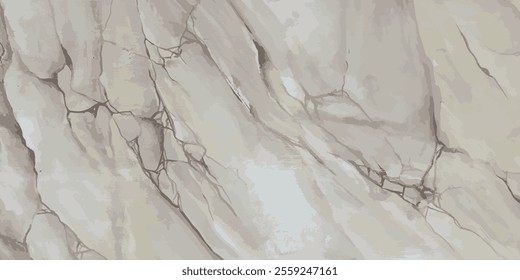 A painting of a marble floor with a white and gray pattern. marble floor decoration, vector illustration style.