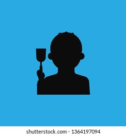 painting master icon vector