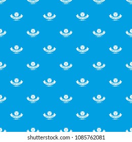 Painting mixing pattern vector seamless blue repeat for any use
