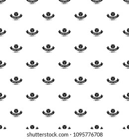 Painting mixing pattern vector seamless repeat for any web design