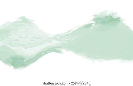 A painting of a mountain range with a blue sky in the background