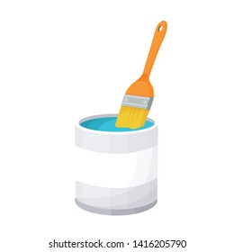painting paint for coloring vector illustration