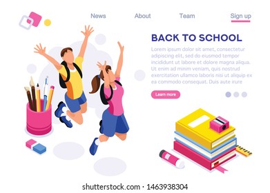 Painting People, Pencil Accessory, Web Stationery on Website, Back Brush. Educational Backpack. Education Holding,