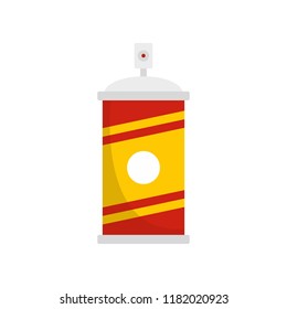 Painting spray icon. Flat illustration of painting spray vector icon for web design