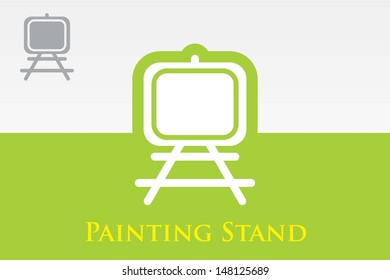 PAINTING STAND ICON