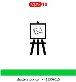 Painting Stand icon.