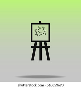 Painting Stand vector icon