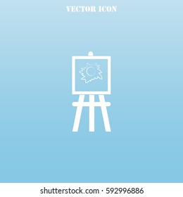 Painting Stand vector  icon.