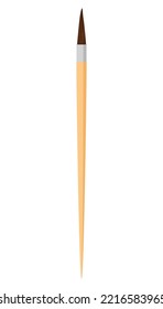Painting tool cartoon illustration. Drawing creative material for workshop design. Painter art equipment. Artistic decorative element of art supplie